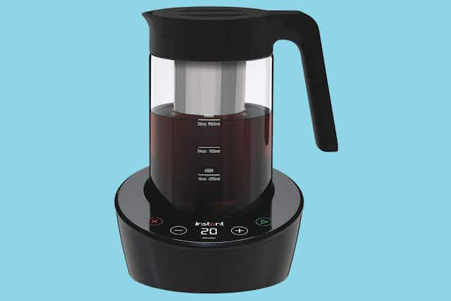 Electric Cold Brew Coffee Maker, Only $35 on Amazon (Reg. $70) card image