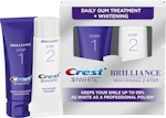 2 Crest 3D White Brilliance 2-Step Kits