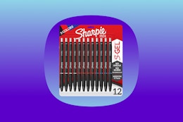 Sharpie 12-Count S-Gel Pens, as Low as $9 on Amazon card image