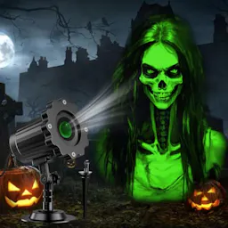 Halloween Skull Projector