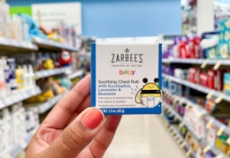 Zarbee's Soothing Chest Rub, as Little as $3.09 on Amazon card image