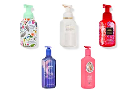 5 Bath & Body Works Hand Soaps