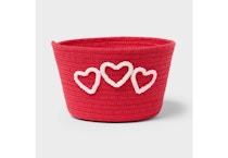 Spritz Valentine's Day Rope Basket