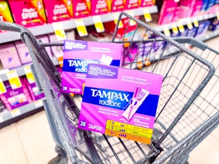 tampax radiant tampons walgreens
