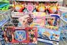 toys in a cart