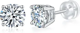 Moissanite Stud Earrings