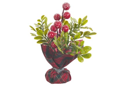 2 Faux Floral Arrangements