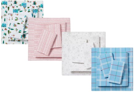 Wondershop Flannel Sheet Set