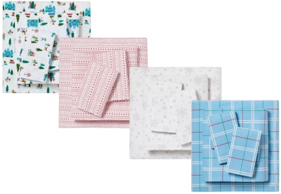 Wondershop Flannel Sheet Set
