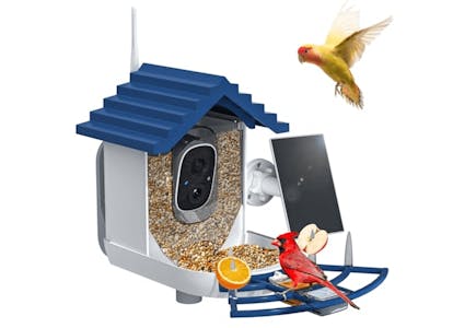 Solar-Powered Smart Bird Feeder