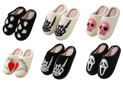 Adult Halloween Slippers