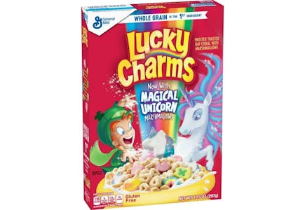 2 Lucky Charms Cereals