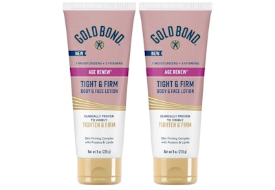2 Gold Bond Age Renew Lotion