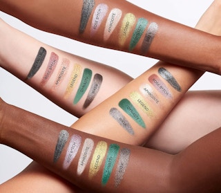 eyeshadow swatches