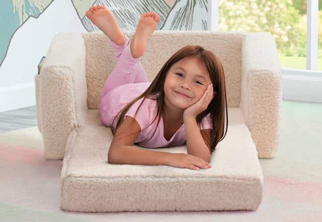 Online-Only Deal: Kids' Cozee Chairs, as Low as $43 on Walmart.com card image