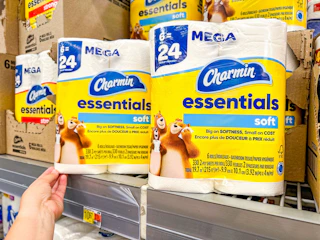 walmart charmin essentials toilet paper