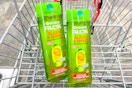 garnier fructis shampoo in a cart