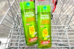 garnier fructis shampoo in a cart