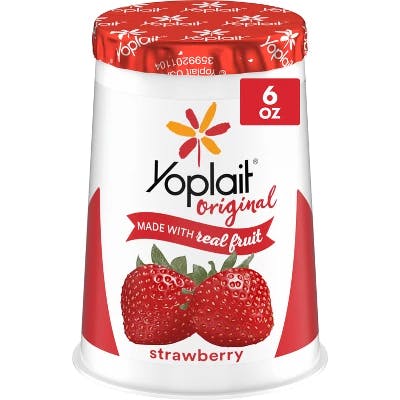 5 Yoplait Yogurt Cups