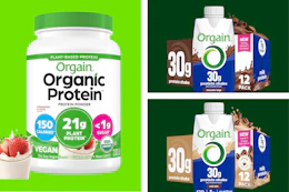 orgain protein shakes