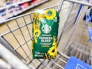 Sunsera blend Starbucks coffee in a Walmart cart