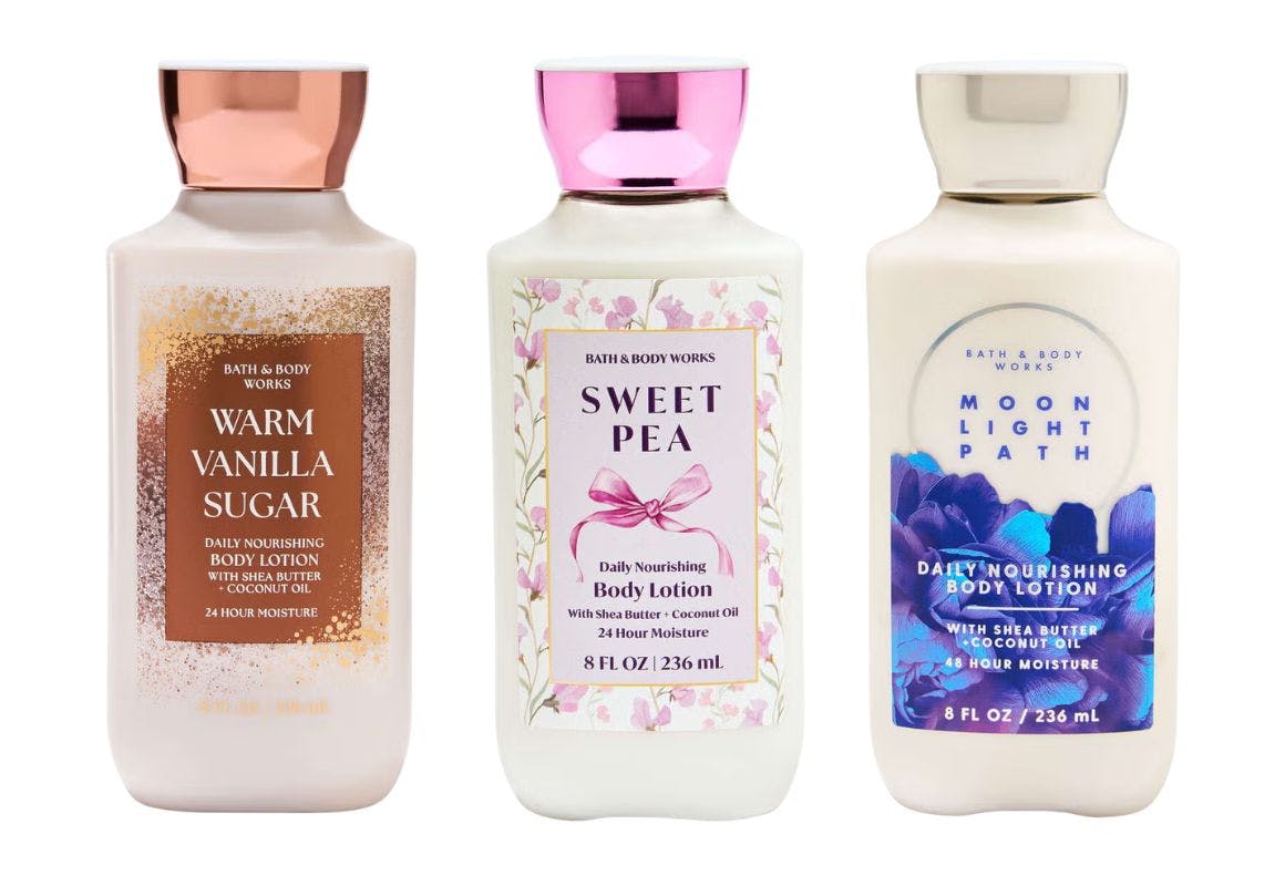 3 Bath & Body Works Body Lotions
