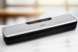 This 4.4-Star-Rated Vacuum Sealer Is $14.99 After a 50% Off Amazon Coupon card image
