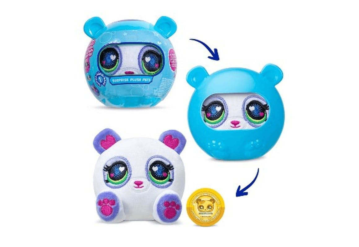 2 Littlest Pet Shop Plush Pets