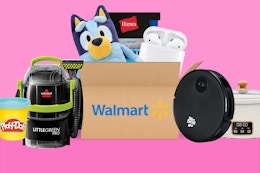 The Best Walmart Rollbacks Are Here: $4 Leggings, $68 Robotic Vacuum, and More card image