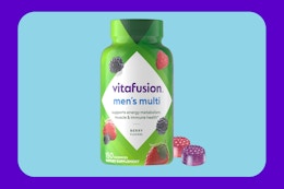 Vitafusion Men's 150-Count Multivitamins, as Low as $7.68 on Amazon card image