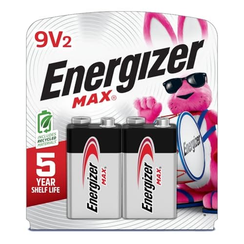 Energizer 9V Batteries 2-Pack