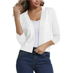 Women's Cropped Cardigan Sweater