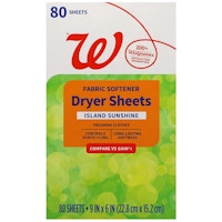 Walgreens Dryer Sheets