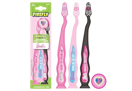Firefly Barbie Kids' Toothbrushes