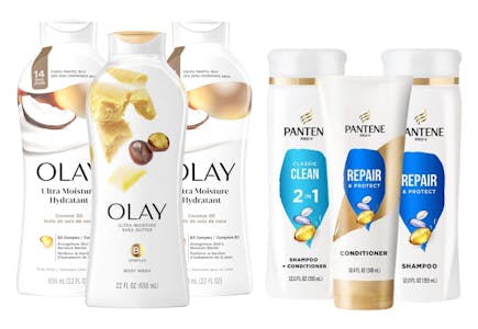 6 P&G Personal Care Products