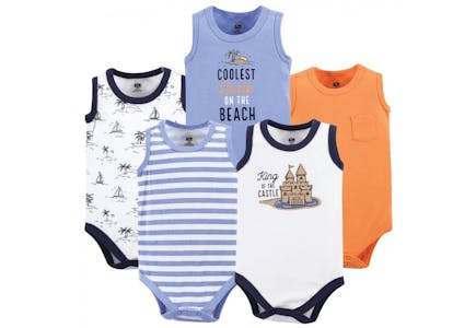 Hudson Baby Sleeveless Bodysuits