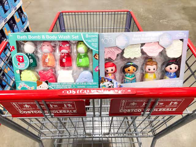 Squishmallows Disney Bath Bomb and Body Wash, Only $19.99 at Costco card image