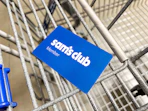 sams club membership card in shopping cart