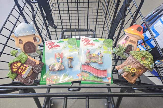 Trending Fairy Garden Houses and Figurines, Only $1.25 at Dollar Tree card image