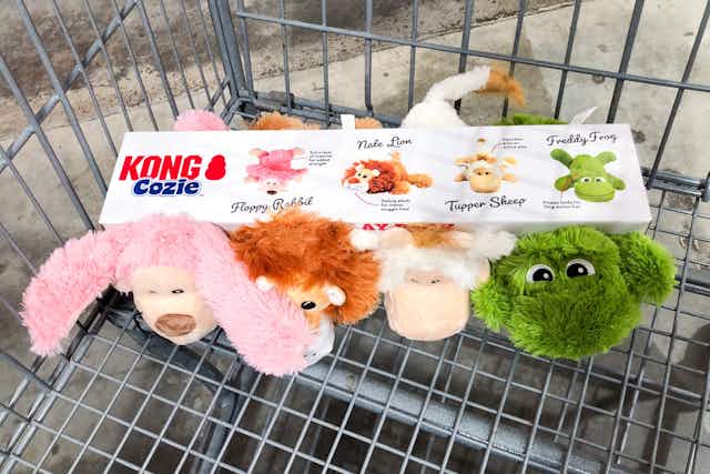 Kong Cozies Dog Toys 4-Pack, Only $11.99 at Costco (Reg. $16.99) card image