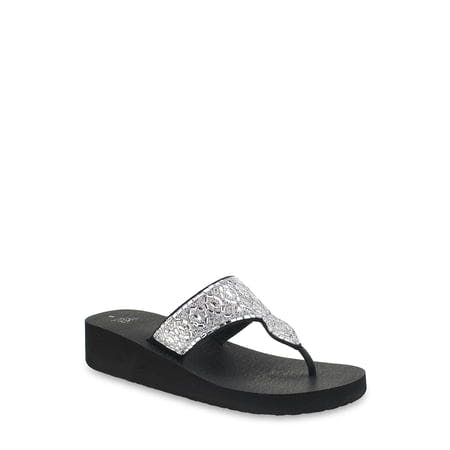 Time and Tru Women's Wedge Sandals