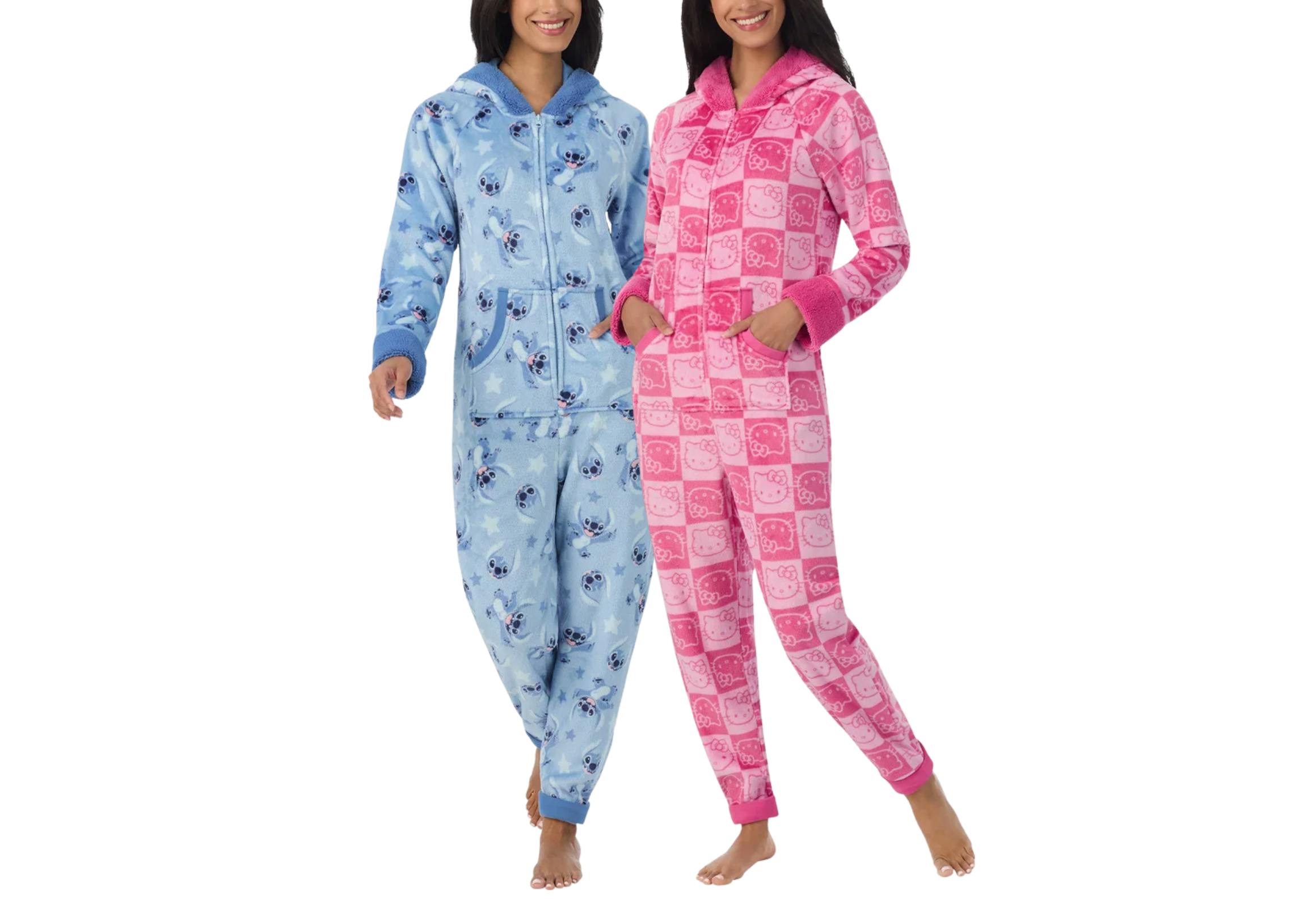 5 Women's One-Piece Pajamas