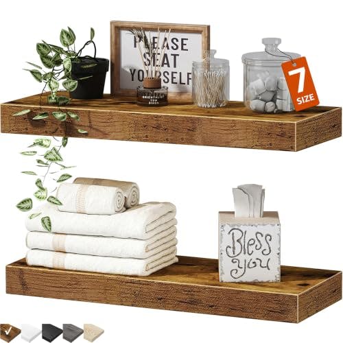Bathroom Floating Shelves