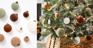 studio mcgee velvet ornaments from target feature