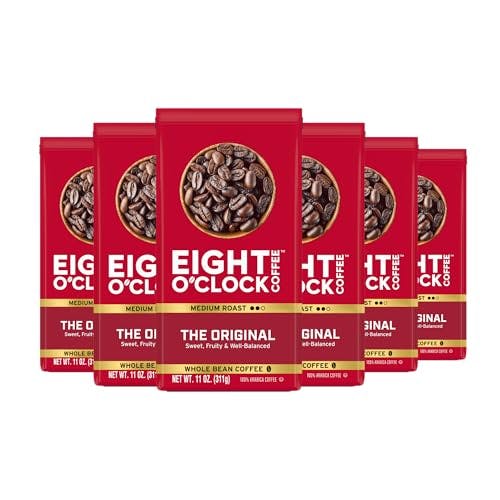 Eight O'Clock Whole Bean Coffee 6-Pack