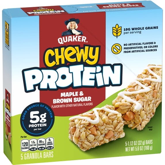 Quaker Chewy Protein Bars