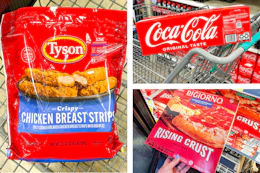 tyson coca cola digiorno collage