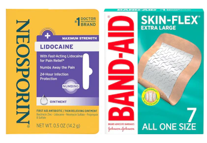 1 Band-Aid + 1 Neosporin