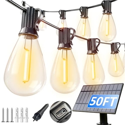 Solar String Lights, 50 ft