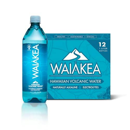 Waiakea Hawaiian Volcanic Water 12-Pack